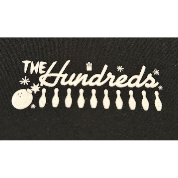 The Hundreds Full Zip Hoodie Mens Large Adam Bomb Bowling Streetwear Skate 2014 - Picture 6 of 11